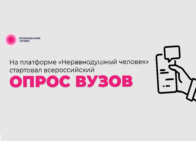 Опрос платформы «Неравнодушный человек» о качестве образования и студенческом предпринимательстве