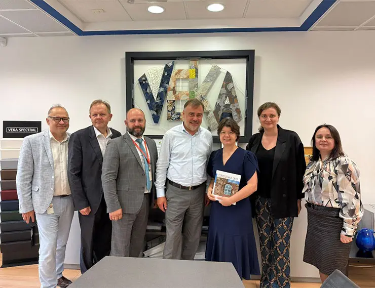 23 июля VEKA Rus посетила делегация преподавателей МГТУ-МАСИ во главе с ректором Светланой Алексеевной Забелиной