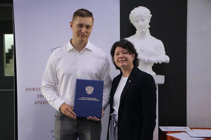 Студент МИТУ-МАСИ награждён благодарственным письмом Президента Российской Федерации