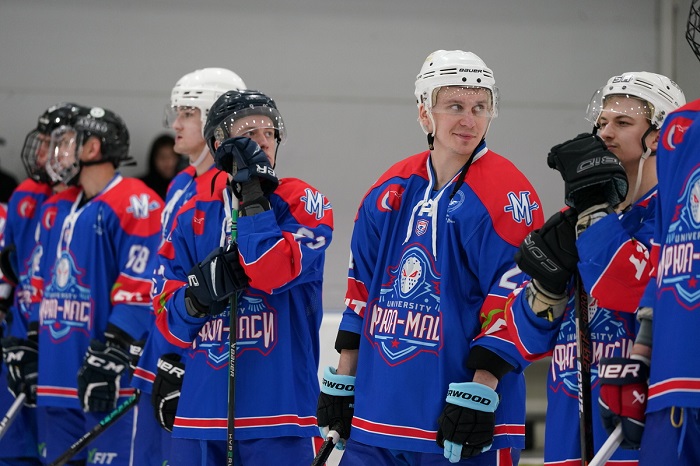 Победа хоккейной команды МФЮА-МАСИ в финале чемпионата дивизиона «Бакалавр» сезона 2024–2025 гг