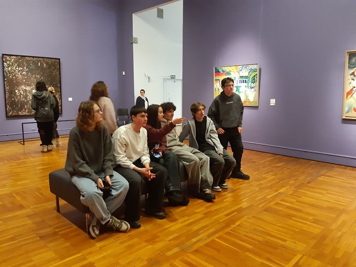 Посещение экспозиции Новой Третьяковки студентами МГТУ-МАСИ